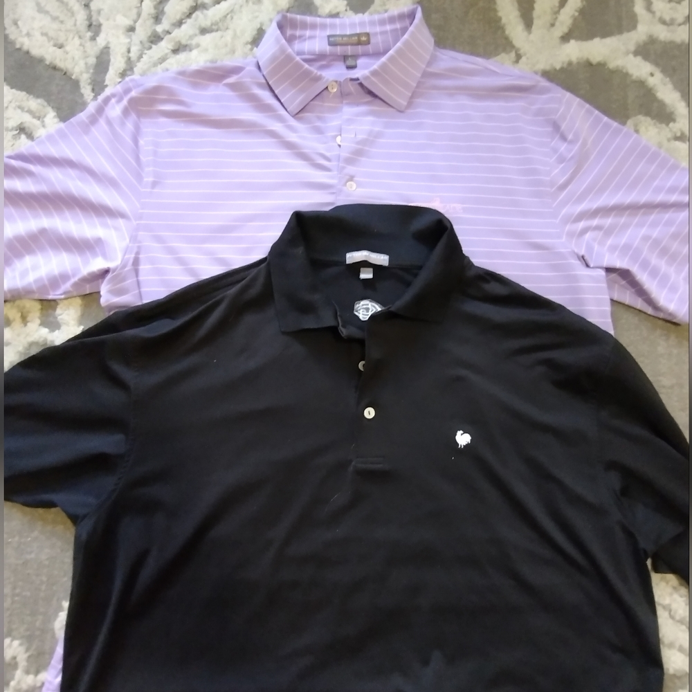 Peter Millar polo shirts set of 2